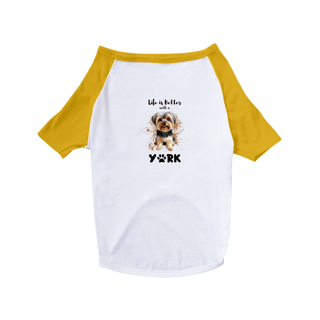 Nome do produto T-Shirt Pet Dog Yorkshire M
