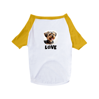 Nome do produto T-Shirt Pet Dog Yorkshire N