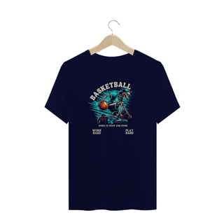 Nome do produto T-Shirt Plus Size Basketball Skull