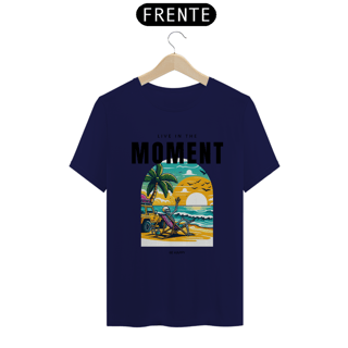 Nome do produto T-Shirt Live In The Moment, be Happy