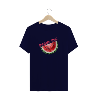 Nome do produto T-Shirt Plus Size Summer Time