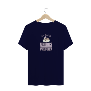 Nome do produto T-Shirt Plus Size Bloco Unidos da Preguiça