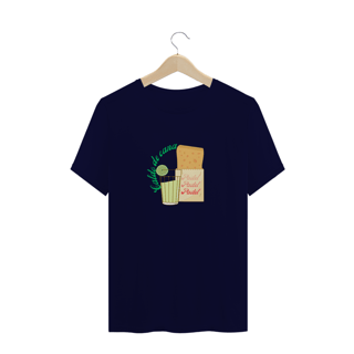 Nome do produto T-Shirt Plus Size Pastel e Caldo de Cana