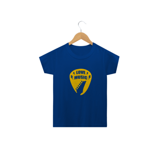 Nome do produto T-Shirt Infantil Love Music