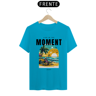 Nome do produto T-Shirt Live In The Moment, be Happy