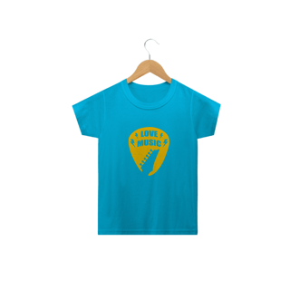 Nome do produto T-Shirt Infantil Love Music