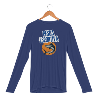 Nome do produto T-Shirt Manga Longa Sport Dry UV Pesca Esportiva Marlim