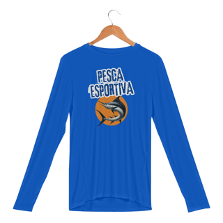 Nome do produto T-Shirt Manga Longa Sport Dry UV Pesca Esportiva Marlim
