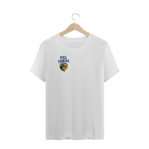 T-Shirt Plus Size Pesca Esportiva Tucunaré