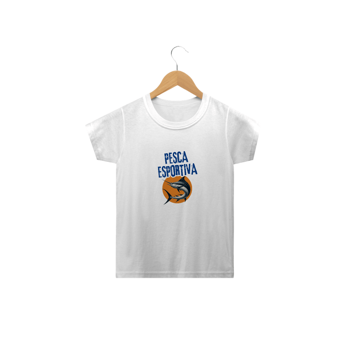 Nome do produto: T-Shirt Infantil Pesca Esportiva Marlim