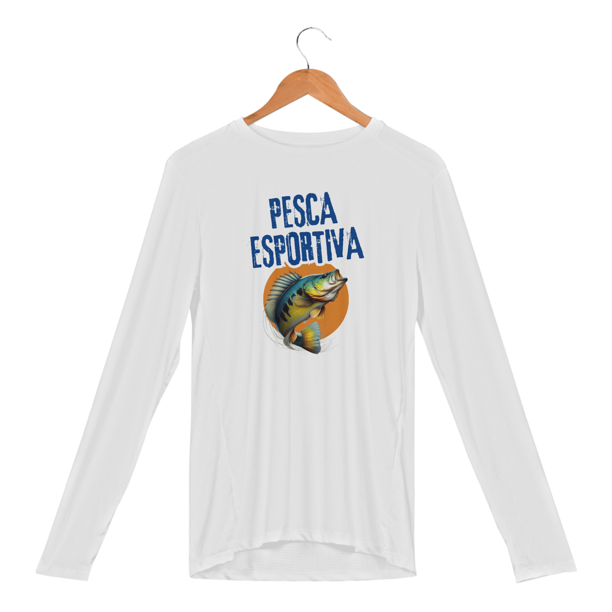Nome do produto: T-Shirt Manga Longa Sport Dry UV Pesca Esportiva Tucunaré