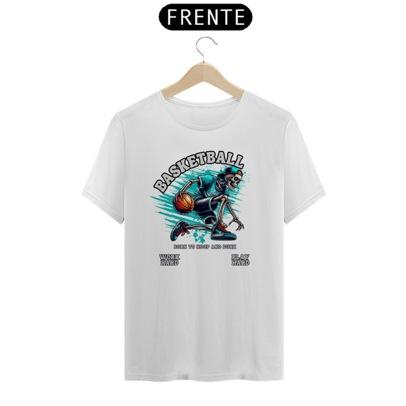 T-Shirt Basketball Skull