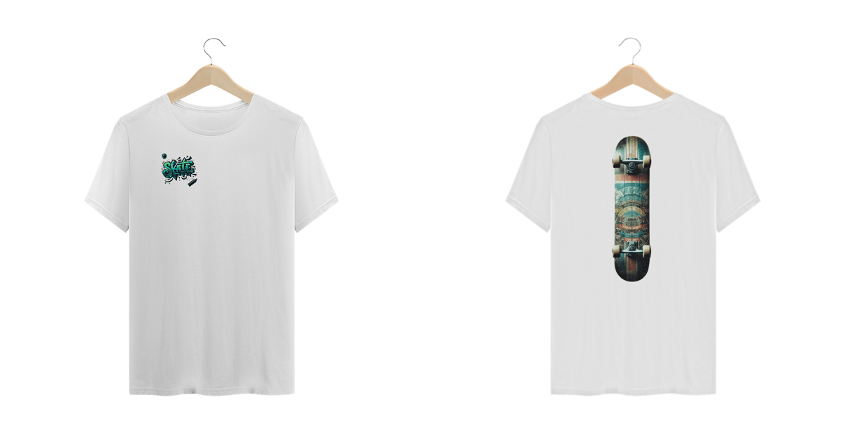 Nome do produto: T-Shirt Plus Size Skate A