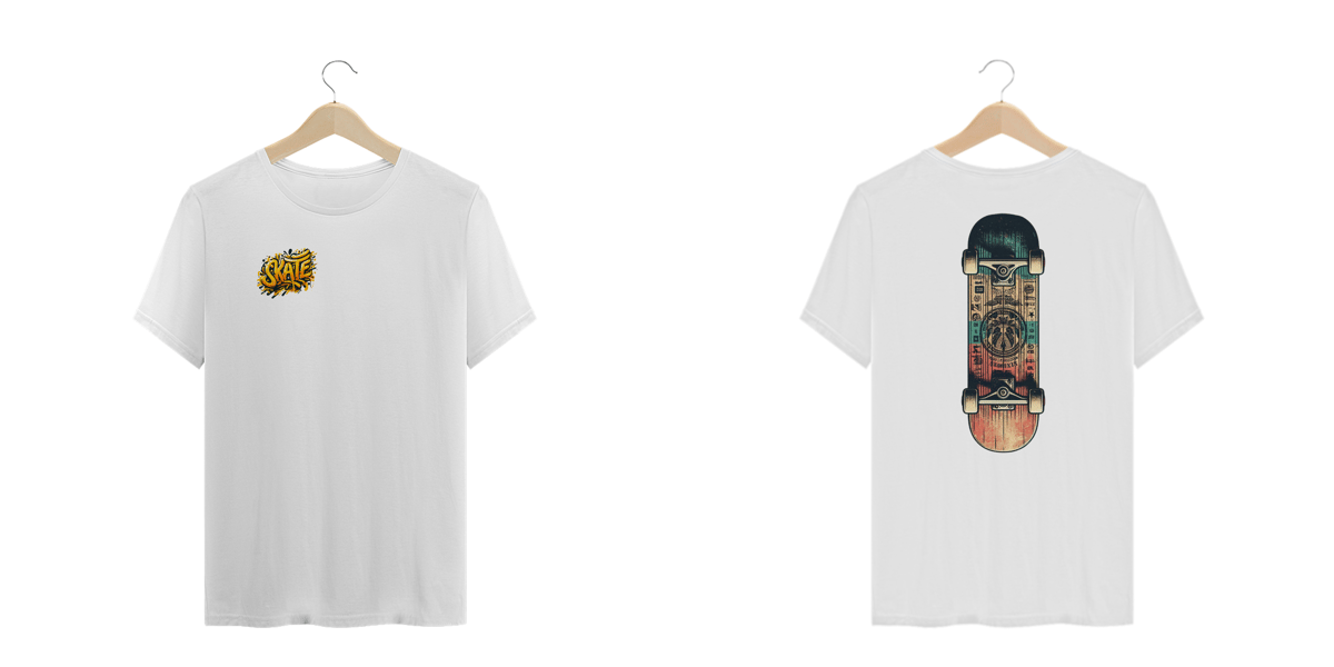 Nome do produto: T-Shirt Plus Size Skate C