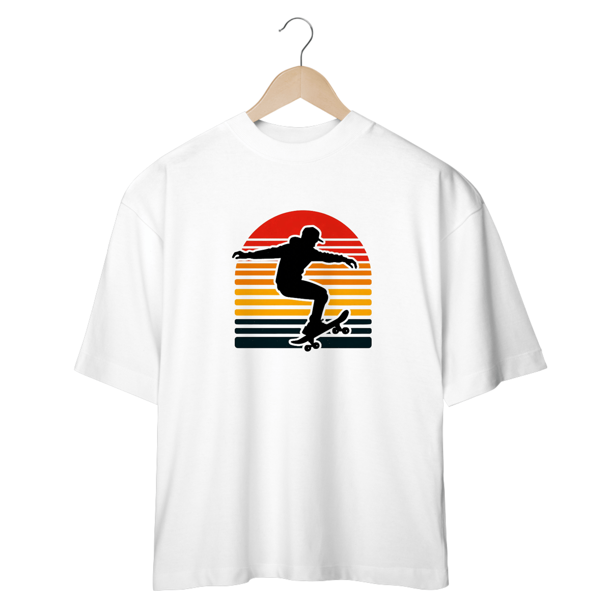 Nome do produto: T-Shirt Oversized Skate F