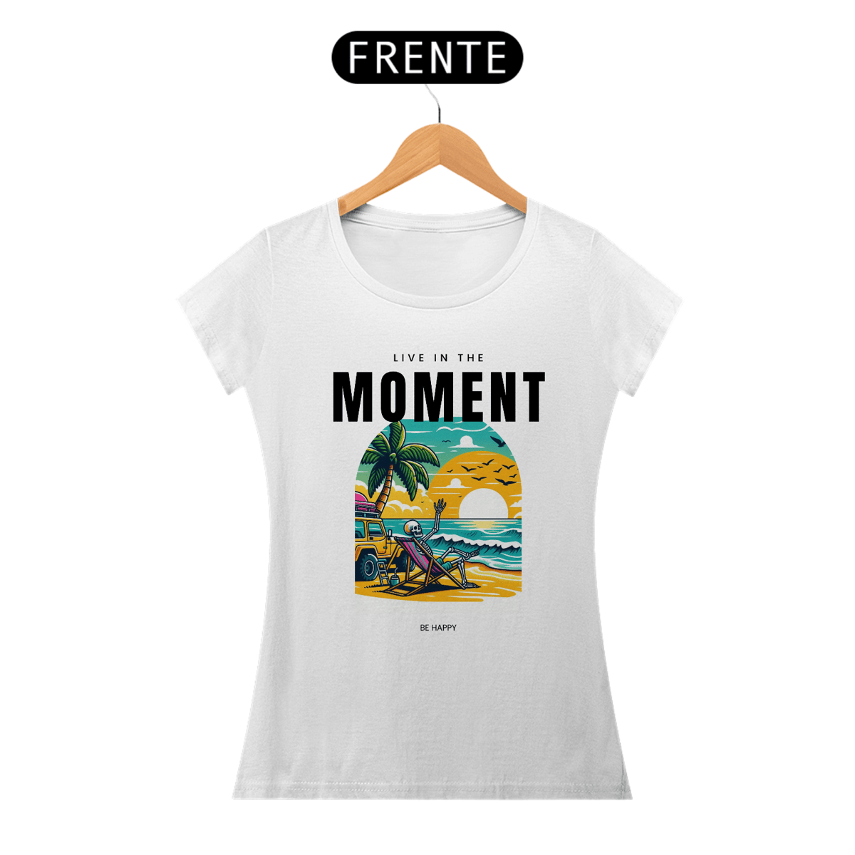 Nome do produto: Baby Long Live in The Moment, be Happy