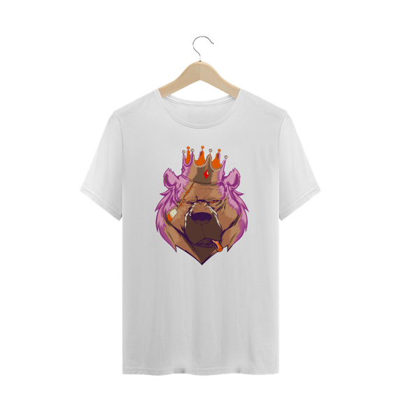 T-Shirt Plus Size Bear King