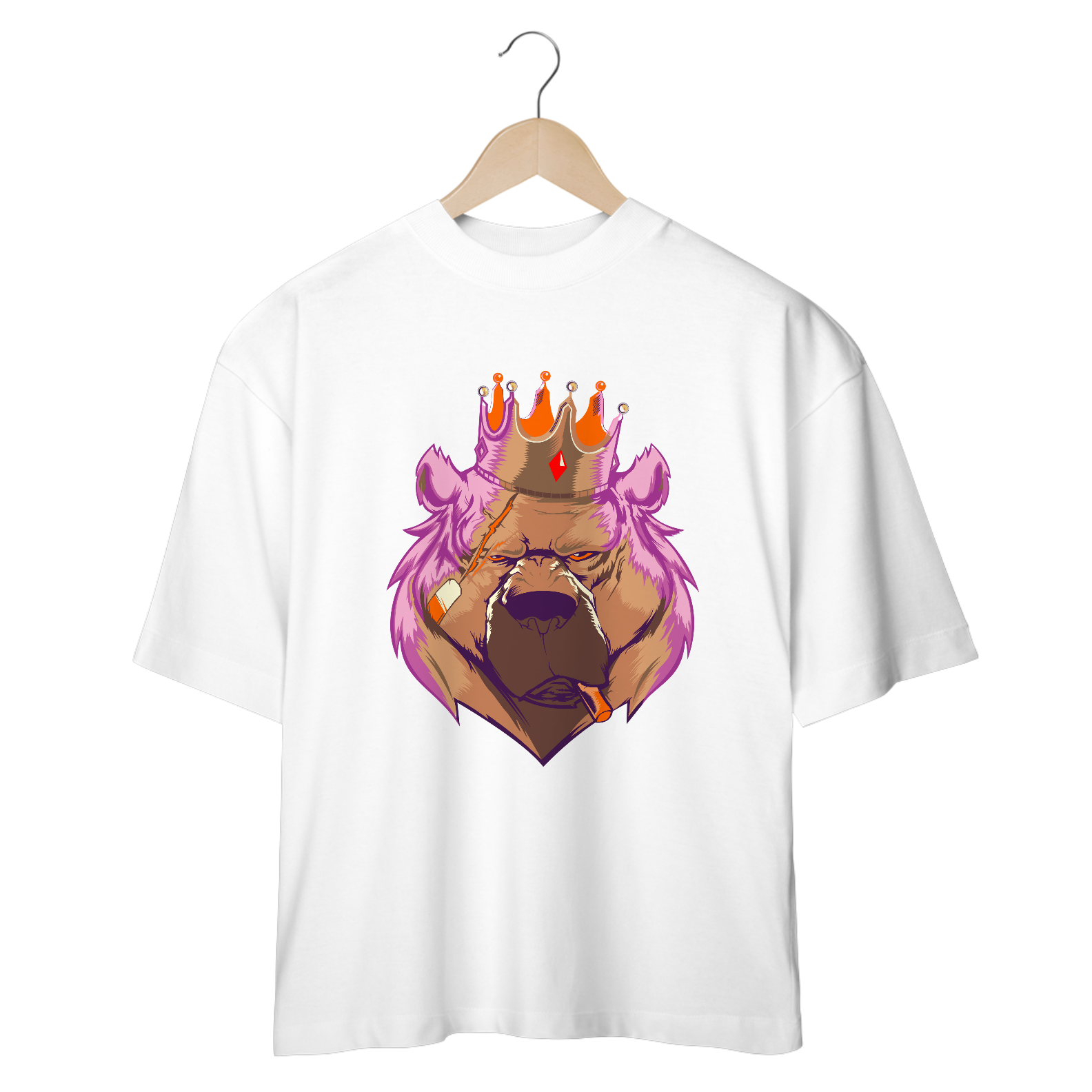 T-Shirt Oversized Bear King