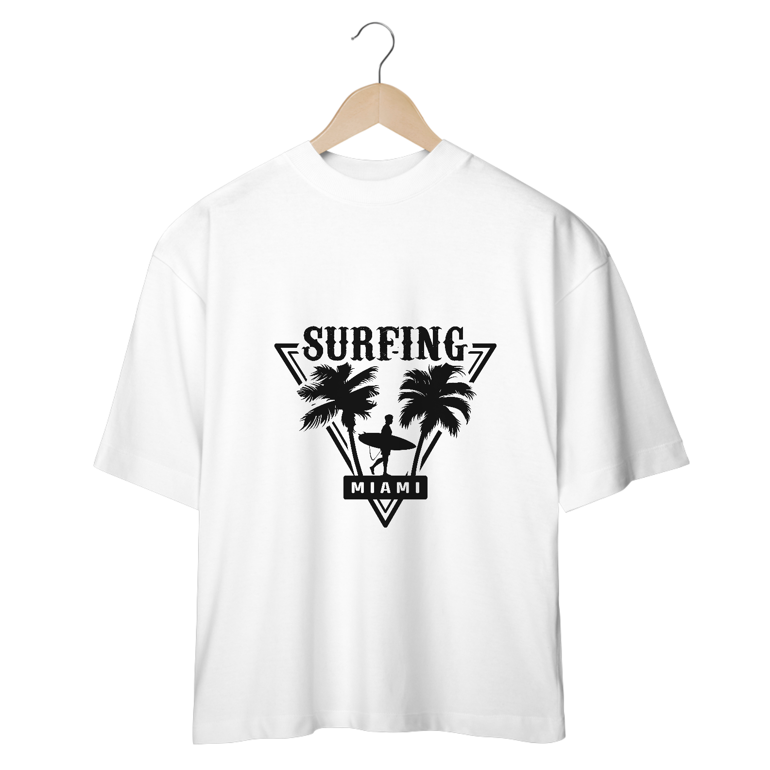 T-Shirt Oversized Surfing Miami