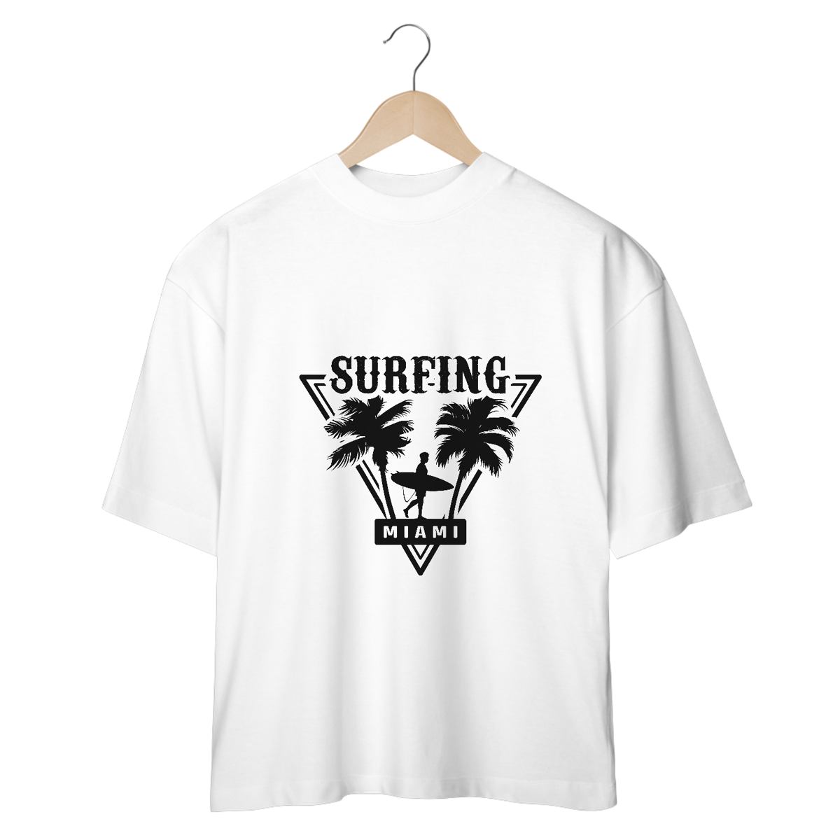 Nome do produto: T-Shirt Oversized Surfing Miami