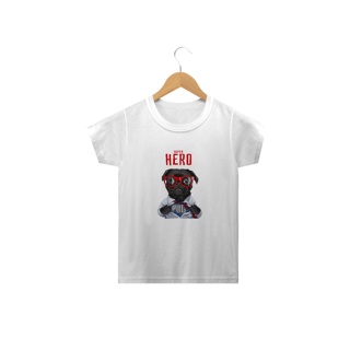 T-Shirt Classic Infantil Pug Super Hero