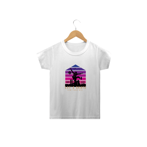 T-Shirt Infantil Lets Skate