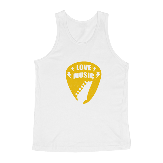 Regata Masculina Love Music