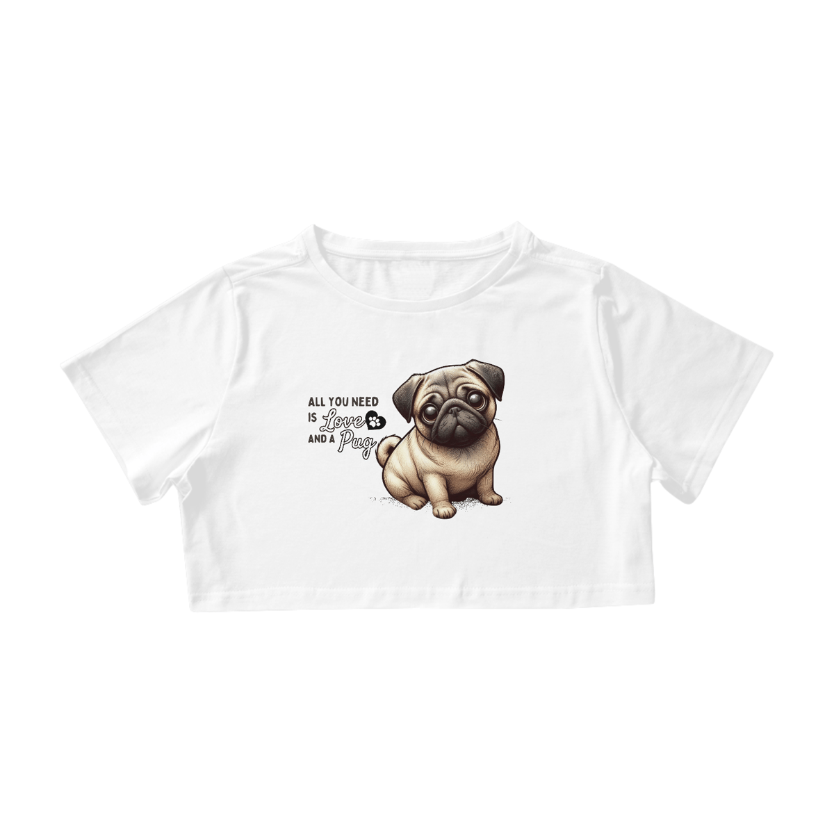 Nome do produto: Cropped Pug 06