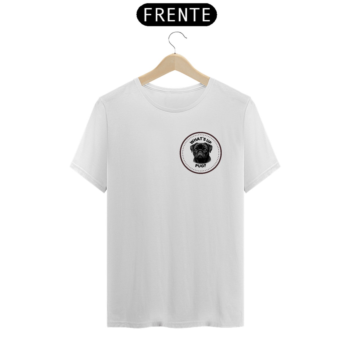 Nome do produto: T-Shirt Pug 08