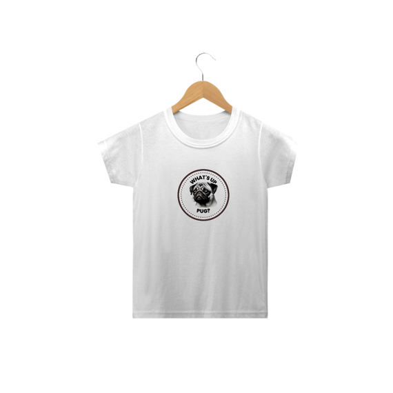 T-Shirt Infantil Pug 10