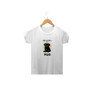 T-Shirt Infantil Pug 12