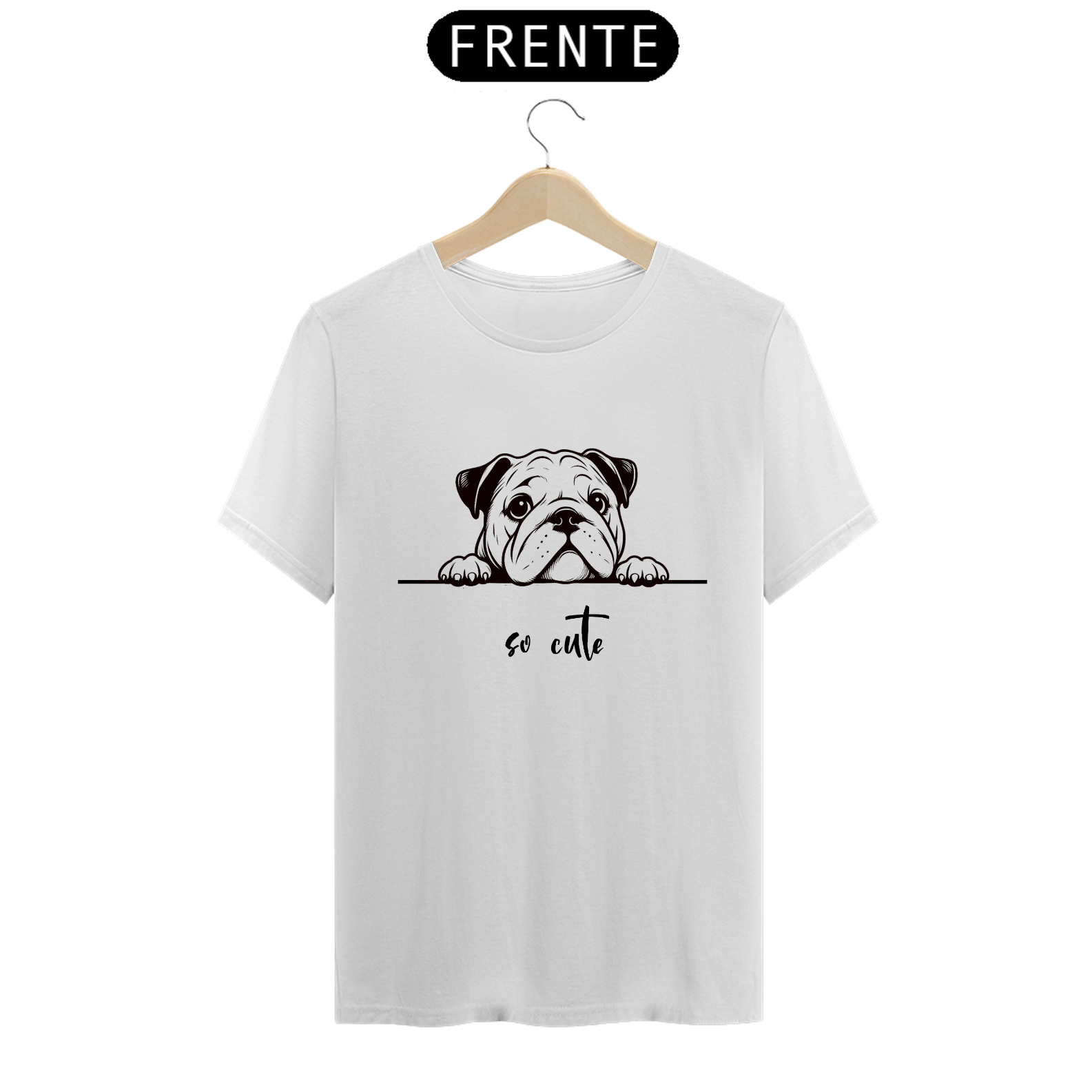 T-Shirt So Cute Bulldog 01