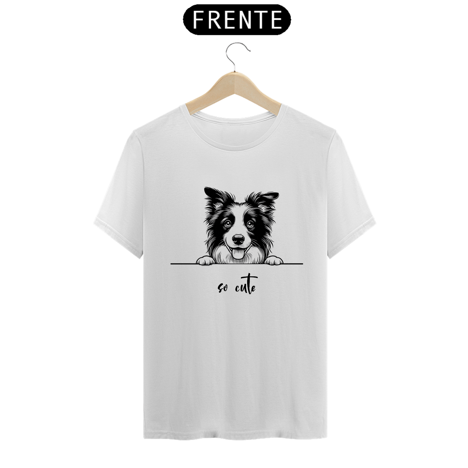 T-Shirt So Cute Border Collie