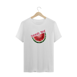 Nome do produto T-Shirt Plus Size Summer Time