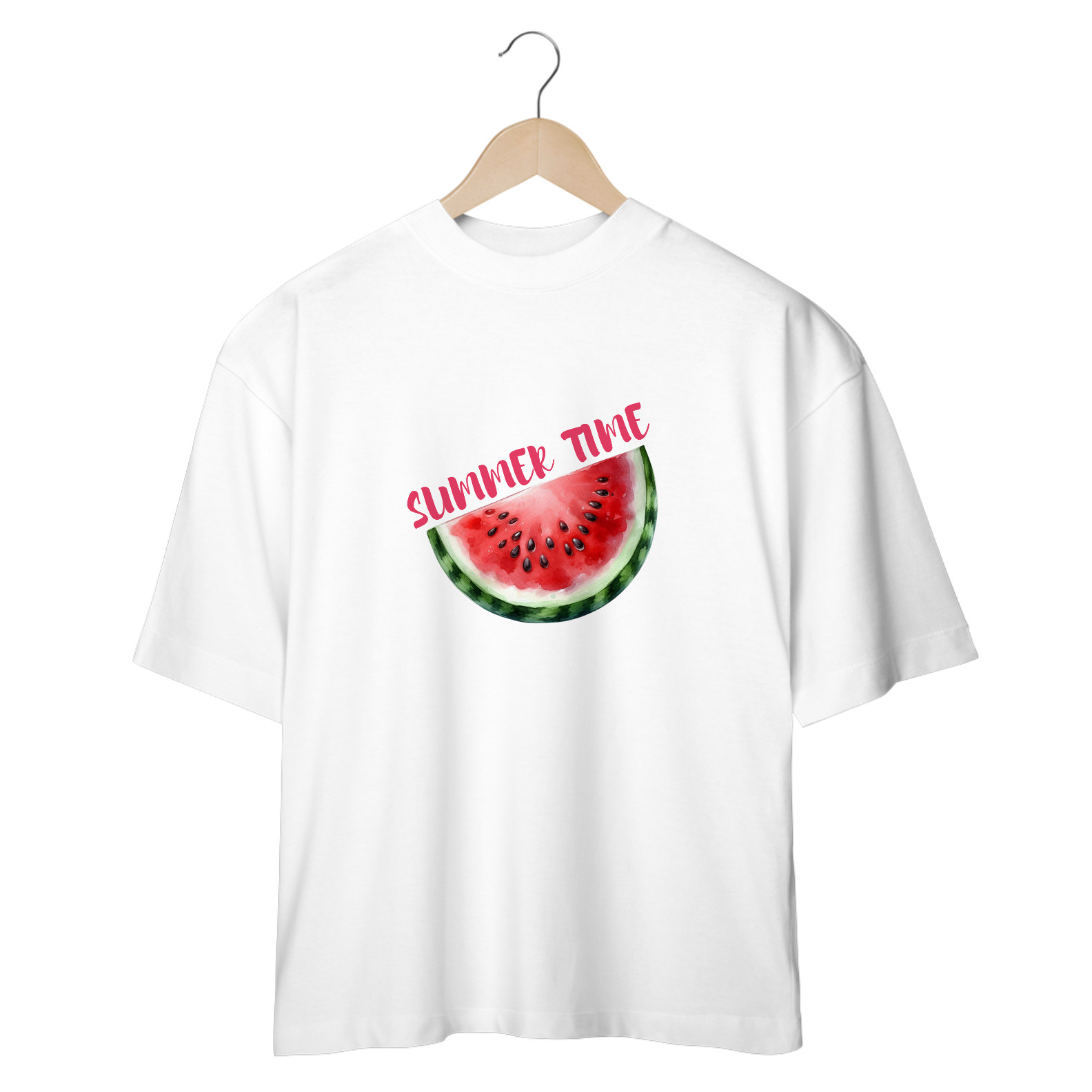 T-Shirt Oversized Watermelon Summer Time