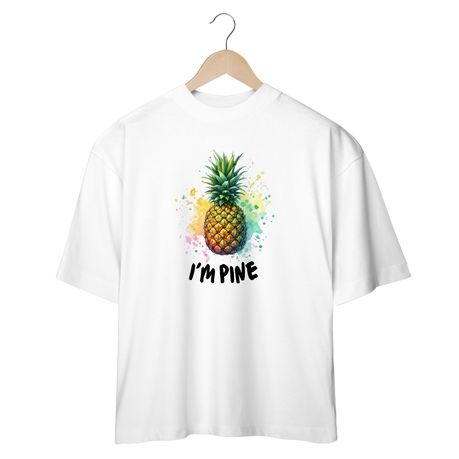 T-Shirt Oversized Im Pine