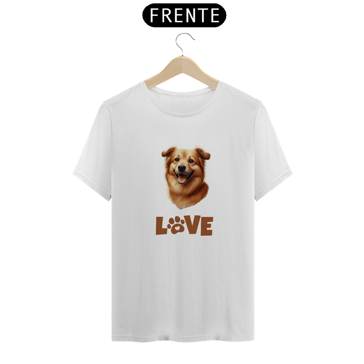 Nome do produto: T-Shirt Caramelo A