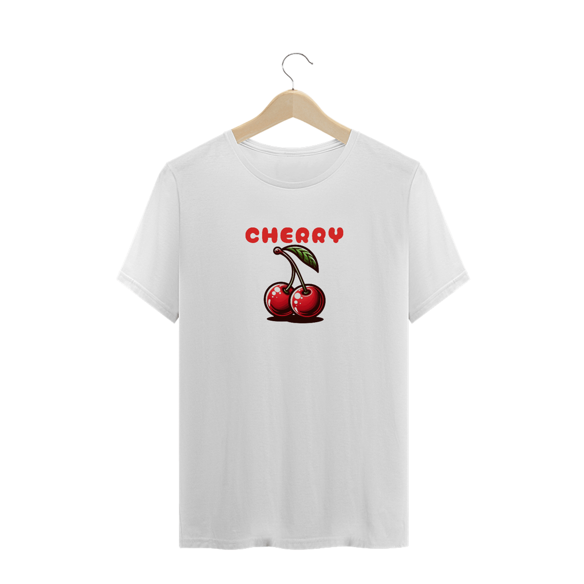 Nome do produto: T-Shirt Plus Size Cherry