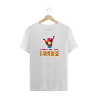 Nome do produto T-Shirt Plus Size Summer/Sun/Sand/Paradise