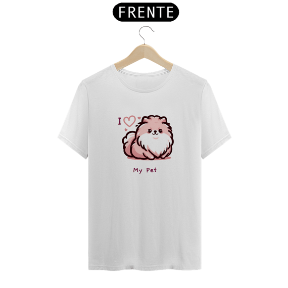 T-Shirt I Love My Pet (Spitz) 01