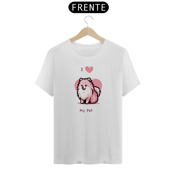 T-Shirt I Love My Pet (Spitz) 02