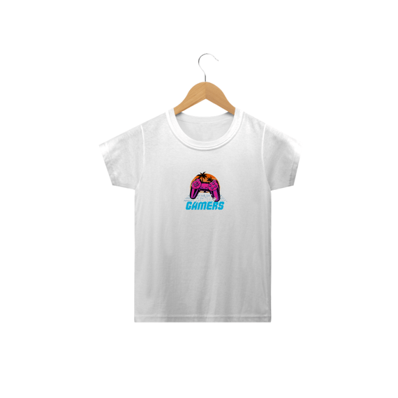 T-Shirt Infantil Holiday Gamer