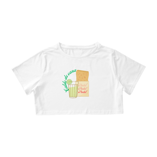 Nome do produto Cropped Pastel e Caldo de Cana