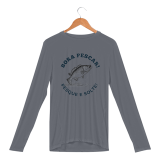 Nome do produto T-Shirt Manga Longa Sport Dry UV Bora Pescar