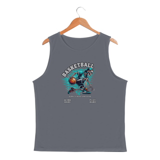 Nome do produto Regata Masculina Sport Dry Basketball Skull