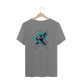 Nome do produto T-Shirt Plus Size Basketball Skull