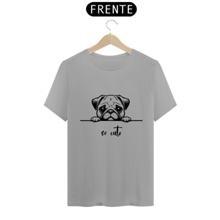 Nome do produto T-Shirt So Cute Pug 02