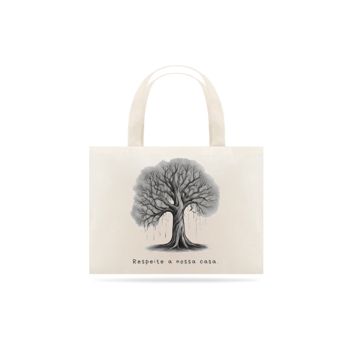 Nome do produto: Ecobag Respeite a Nossa Casa