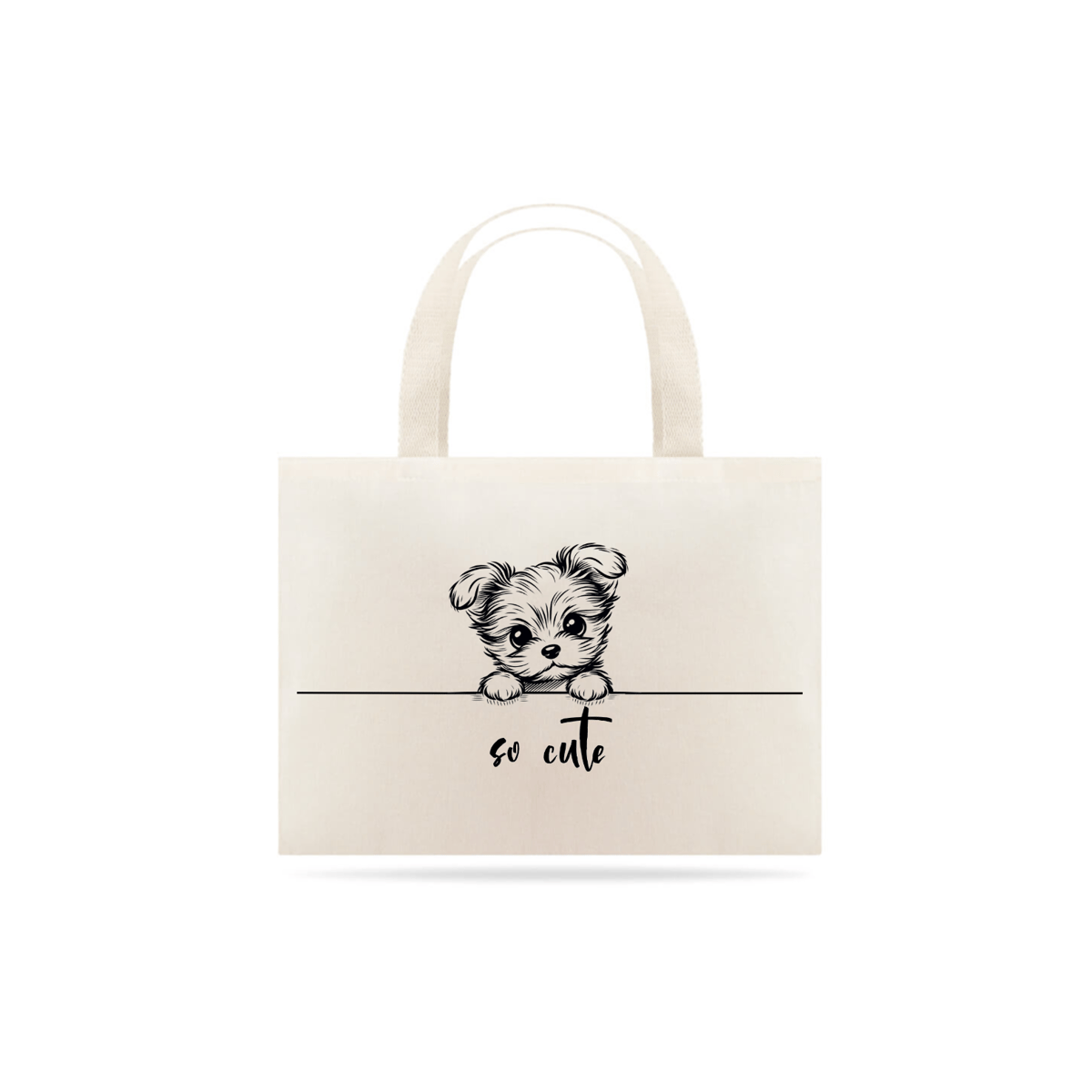 Nome do produto: Ecobag So Cute Yorkshire 02