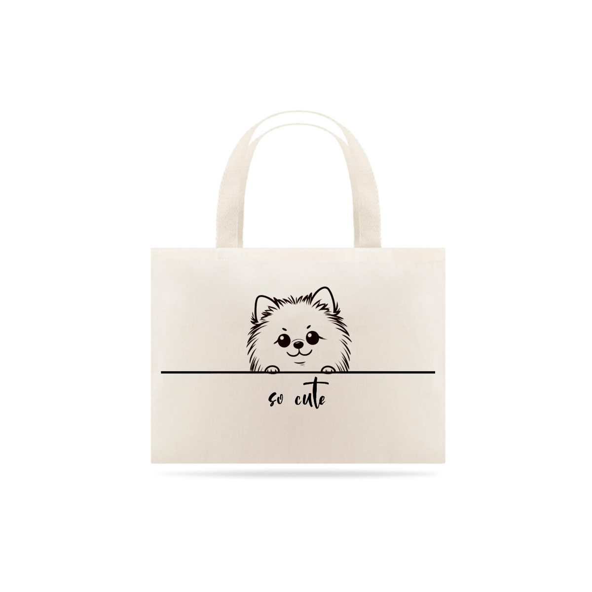Nome do produto: Ecobag So Cute Spitz 01